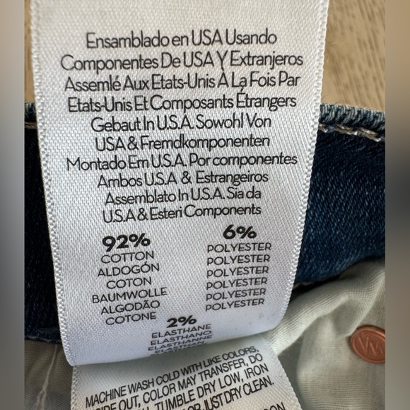 MOTHER The Runaway Step Fray Jeans Night in Havana 29 - Picture 13 of 13